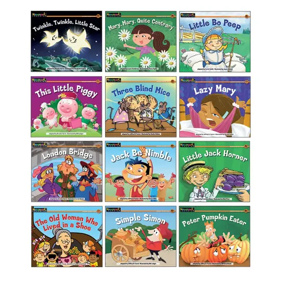 Rising Readers Leveled Books: Nursery Rhyme Tales Set 2, English {1}