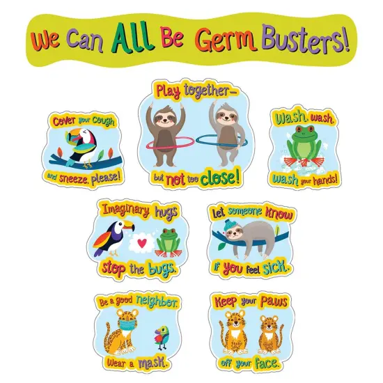 One World Germ Busters Bulletin Board Set {1}