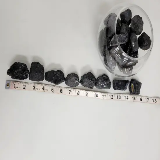 Black Tourmaline Crystal Large Chunks {6}