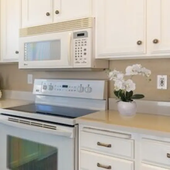 Stylish Set of 4 - 16.5" Phalaenopsis Orchid Floral Arrangements - Perfect for Elegant Home Decor, Floral Home by Artificial Flowers {3}