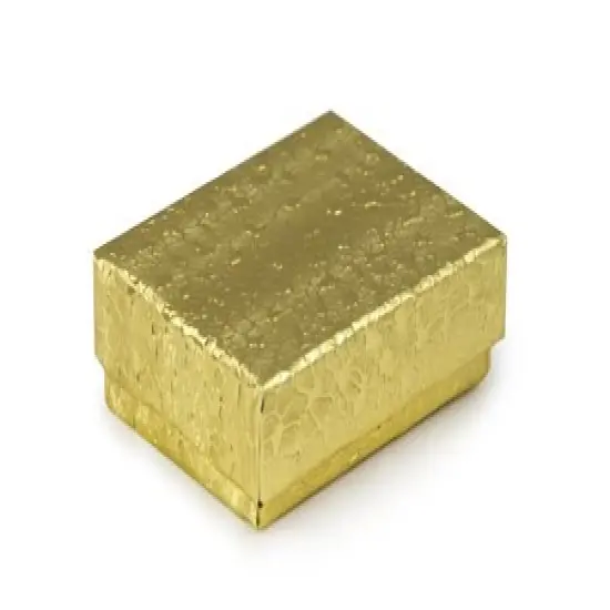 Gold Foil Jewelry Box #11 (Case of 100) {1}