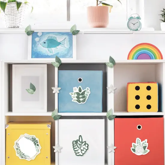 Big Dot of Happiness Eucalyptus Greenery - DIY Classroom Decorations - Bulletin Board Cut-Outs - Set of 40 {7}