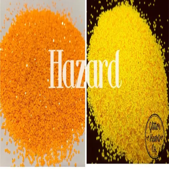 Polyester Glitter - Hazard - Glow in the Dark by Glitter Heart Co.&trade; {2}