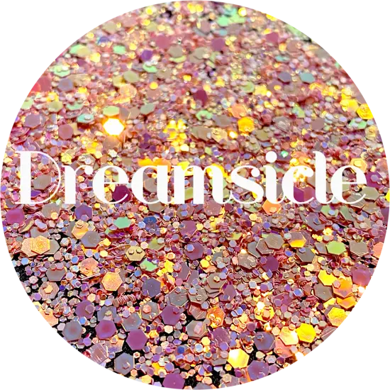 Polyester Glitter - Dreamsicle by Glitter Heart Co.&trade; {1}