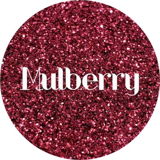 Polyester Glitter - Mulberry by Glitter Heart Co.&trade; {1}