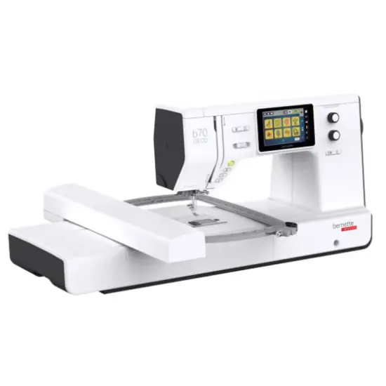 Bernette b70 DECO Embroidery Machine 10x6 With V9 Creator Software {3}