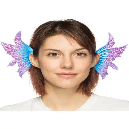 Supersoft Blue Faerie Sprite Ears Headband Costume Accessory {1}