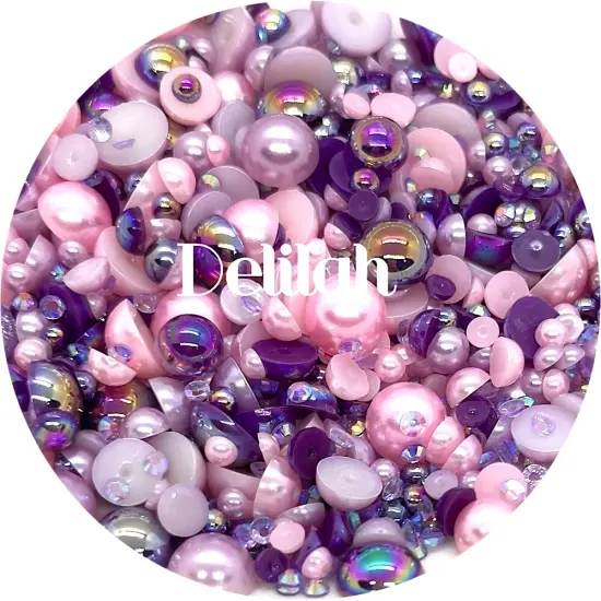 Flatback Pearl & Rhinestone Mix - Delilah by Glitter Heart Co.&trade; {1}