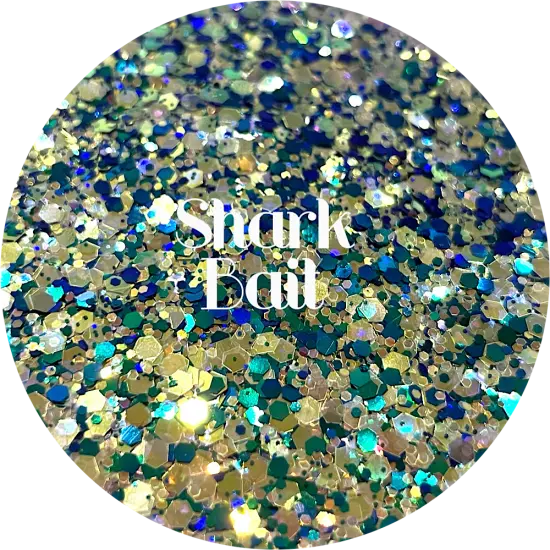 Polyester Glitter - Shark Bait by Glitter Heart Co.&trade; {1}