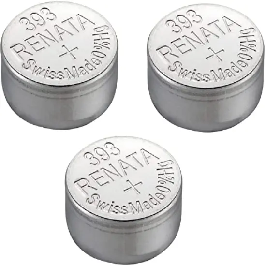 Renata Batteries 393/SR754SW 1.5V Watch Battery (Pack of 3) {1}