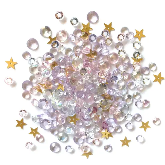 Buttons Galore Sparkletz DIY Craft Embellishments 30 Grams - 3 Packs of Winter Wishes {1}