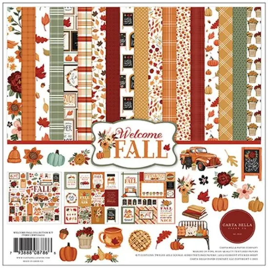 Carta Bella Welcome Fall Collection Kit {1}