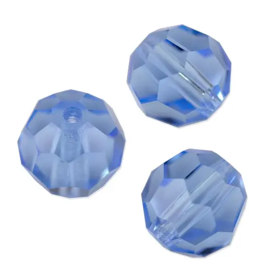 Preciosa Crystal Round Bead 4mm Aquamarine (Package of 20) {1}
