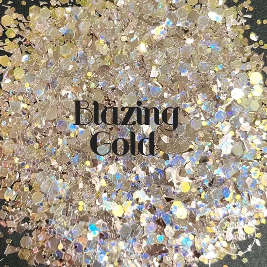 Polyester Glitter - Blazing Gold by Glitter Heart Co.&trade; {3}