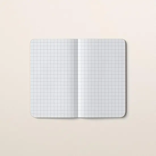 Eco Books Mini Notebooks &ndash; 48-Page Graph Paper | Pocket Sized Field Note Books Made With Recycled Paper | 3.5 x 5.5 In {6}
