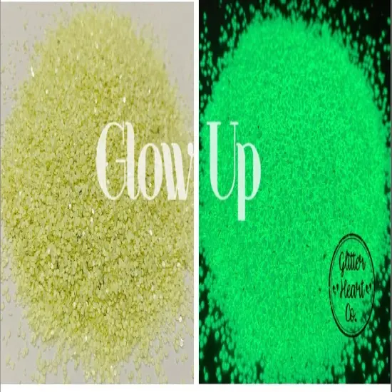 Polyester Glitter - Glow Up - Glow in the Dark by Glitter Heart Co.™ {3}