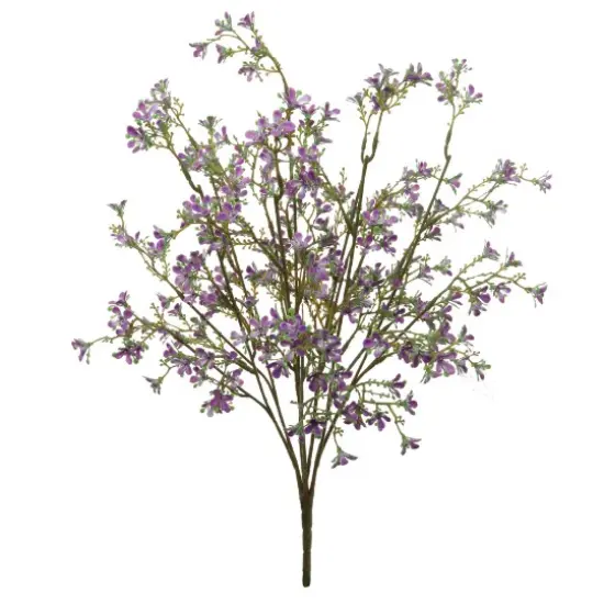 22" Mini Lavender Artificial Bush - 24-Pack with 14 Realistic Sprays, Ideal for Floral Arrangements & Home Decor - Elegant Year-Round Display, Floral Home by Artificial Flowers {1}
