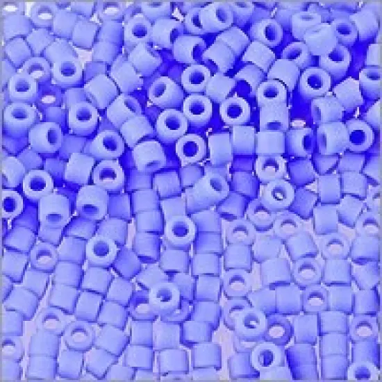 Miyuki Delica Seed Bead 11/0 Matte Cornflower Blue Opaque {2}
