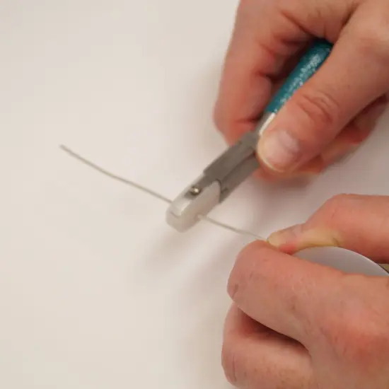 Flat Jaw Nylon Plier w/glitter Handle - PLR-255.30G {3}