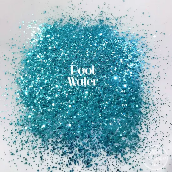 Polyester Glitter - Pool Water by Glitter Heart Co.&trade; {2}