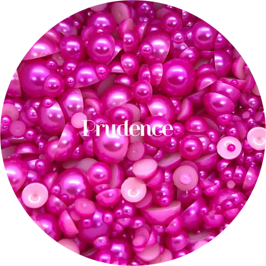 Flatback Resin Pearl Mix - Prudence by Glitter Heart Co.&trade; {1}