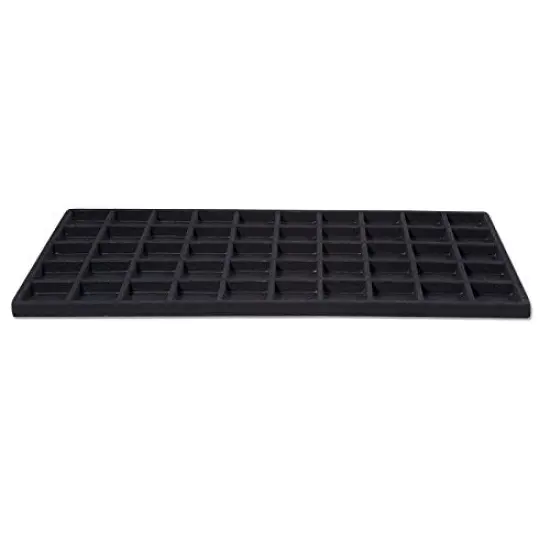 JewelrySupply Flocked Insert Standard Size 5x10 Black {2}