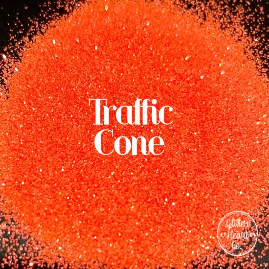 Polyester Glitter - Traffic Cone by Glitter Heart Co.&trade; {3}