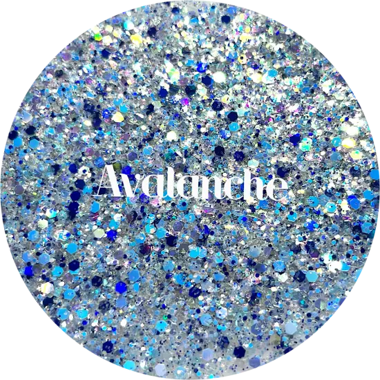 Polyester Glitter - Avalanche by Glitter Heart Co.&trade; {1}