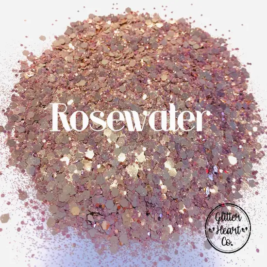 Polyester Glitter - Rosewater by Glitter Heart Co.&trade; {4}