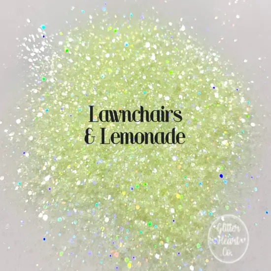 Polyester Glitter - Lawnchairs & Lemonade by Glitter Heart Co.&trade; {3}