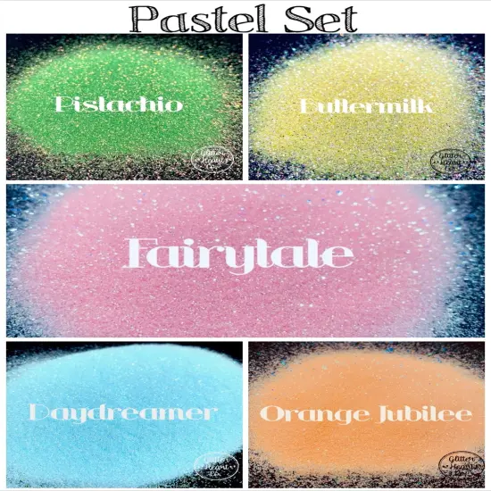 Glitter Pastel Set by Glitter Heart Co.&trade; {3}
