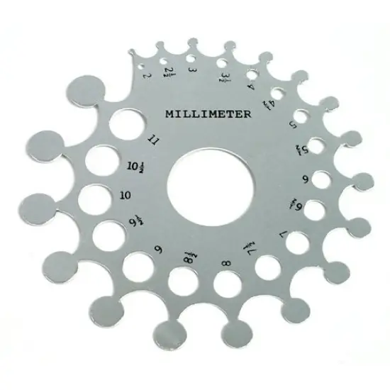 Stone Gauge Baker Style for Making Jewelry - SFC Tools - 35-558 {1}