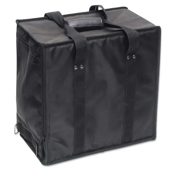 Black Carrying Case Holds 12-1" Utility Jewelry Display Trays {1}