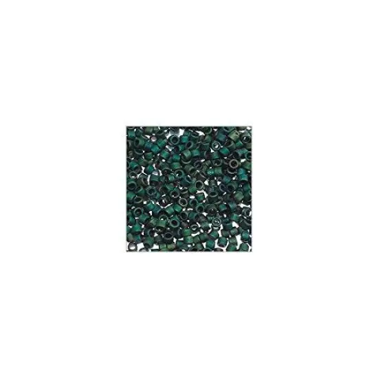 Miyuki Delica Seed Bead 11/0 Metallic Bronze Dark Green {4}