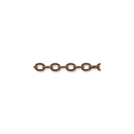JewelrySupply Chain - Cable 3mm Antique Copper Plated (Foot) {1}