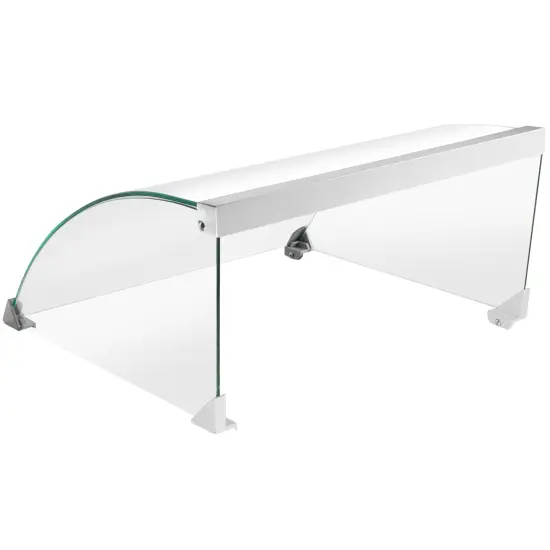 Olde Midway Glass Cover ONLY for Hot Dog 7 Roller Grill Cooker Machine - Replacement or Upgrade {4}