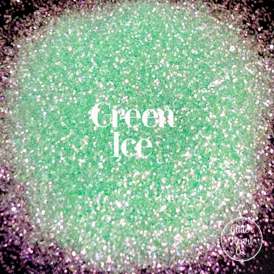 Polyester Glitter - Green Ice by Glitter Heart Co.&trade; {3}