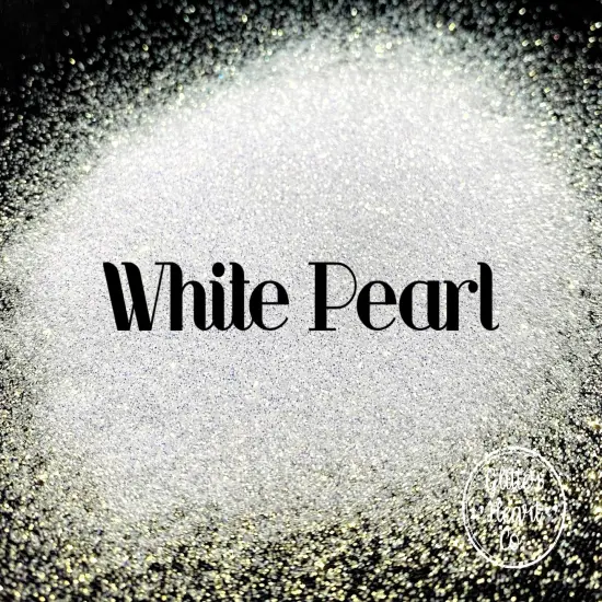 Polyester Glitter - White Pearl by Glitter Heart Co.&trade; {3}