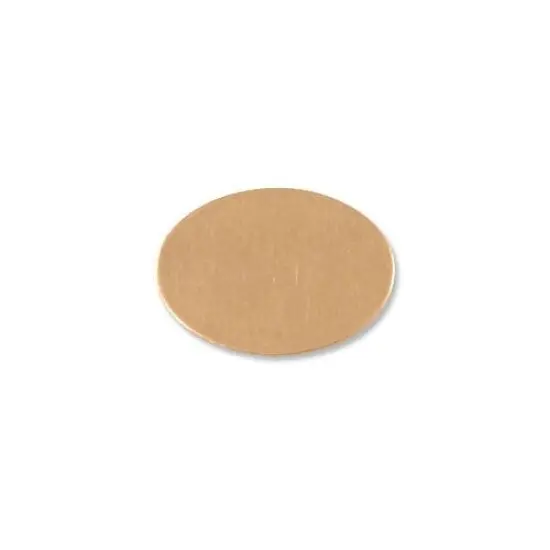 JewelrySupply Copper Oval Blank 1" x 3/4" {1}