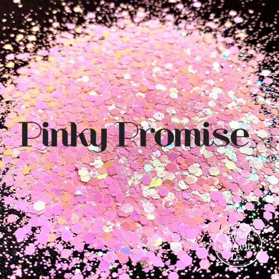 Polyester Glitter - Pinky Promise by Glitter Heart Co.&trade; {3}