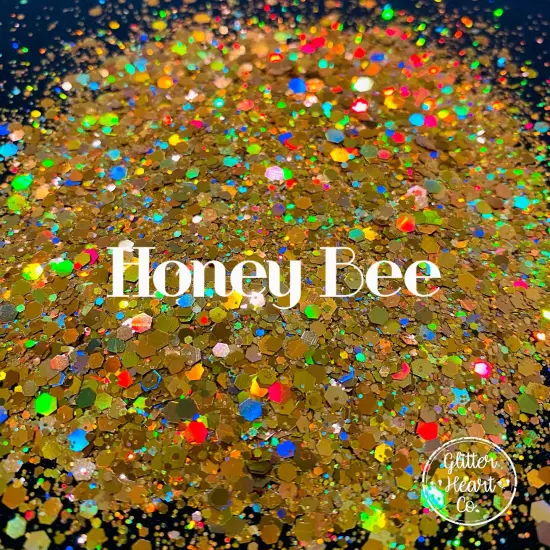Polyester Glitter - Honey Bee by Glitter Heart Co.&trade; {3}