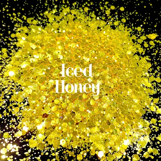 Polyester Glitter - Iced Honey by Glitter Heart Co.&trade; {3}
