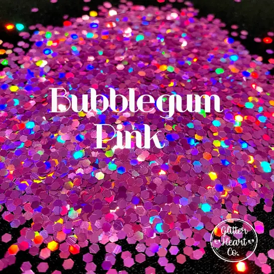 Polyester Glitter - Bubblegum Pink by Glitter Heart Co.&trade; {3}