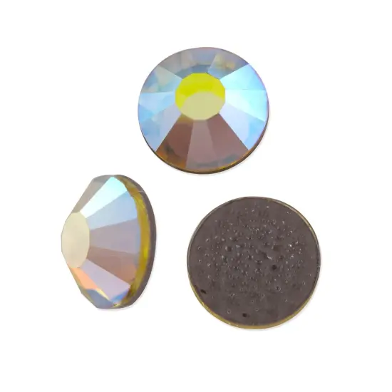 Preciosa Crystal VIVA12 Hotfix Rhinestone 3mm (SS12) Jonquil AB (Package of 50) {1}