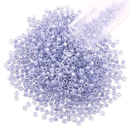 Miyuki Delica Seed Bead 11/0 Ceylon Lilac Grey {1}