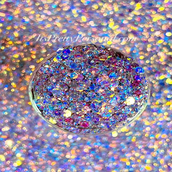 &ldquo;Violet Rose Rainbow XL"- Gramglitter (HOLOGRAM) {4}
