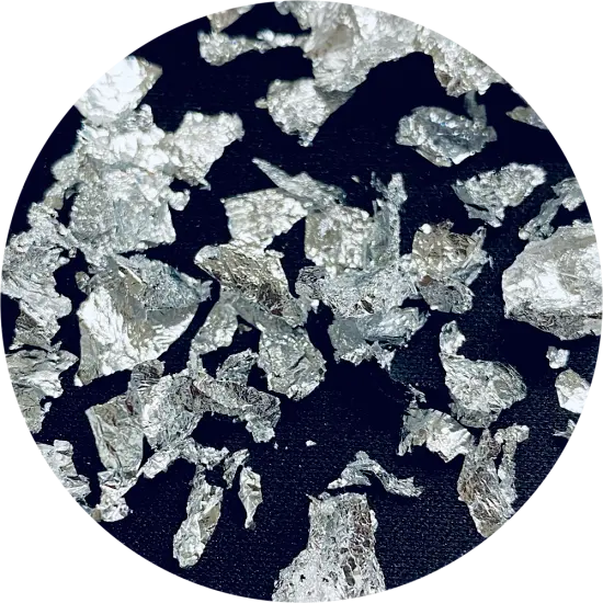 Polyester Glitter - Silver Flakes by Glitter Heart Co.&trade; {1}