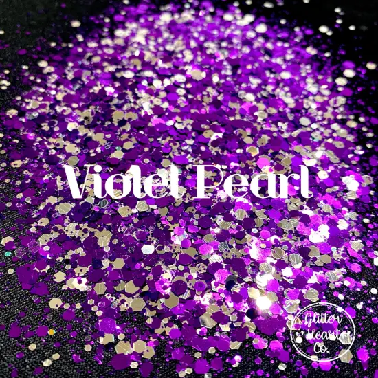 Polyester Glitter - Violet Pearl by Glitter Heart Co.&trade; {3}