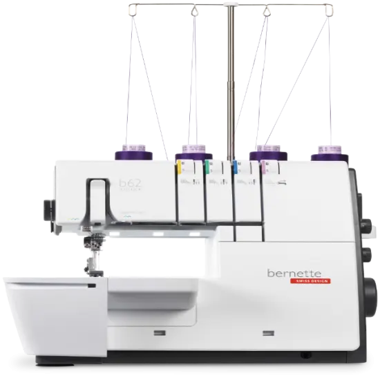 Bernette b62 AirLock Coverstitch Sewing Machine With Foot Kit Bundle {2}