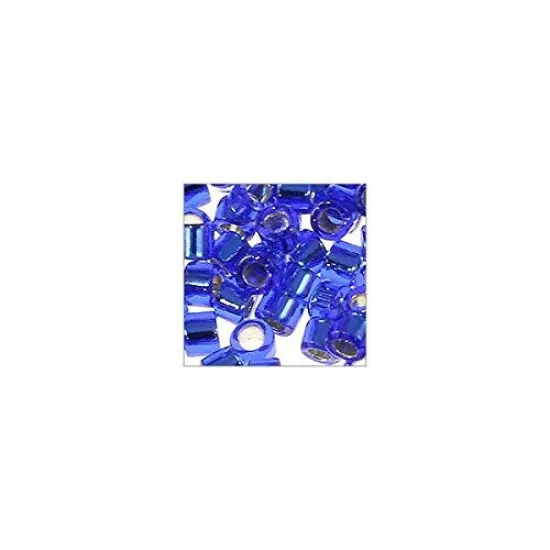 Miyuki Delica Seed Bead 11/0 Silver Lined Cobalt {5}